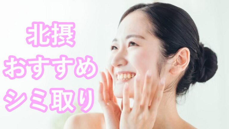 北摂エリアのシミ取り