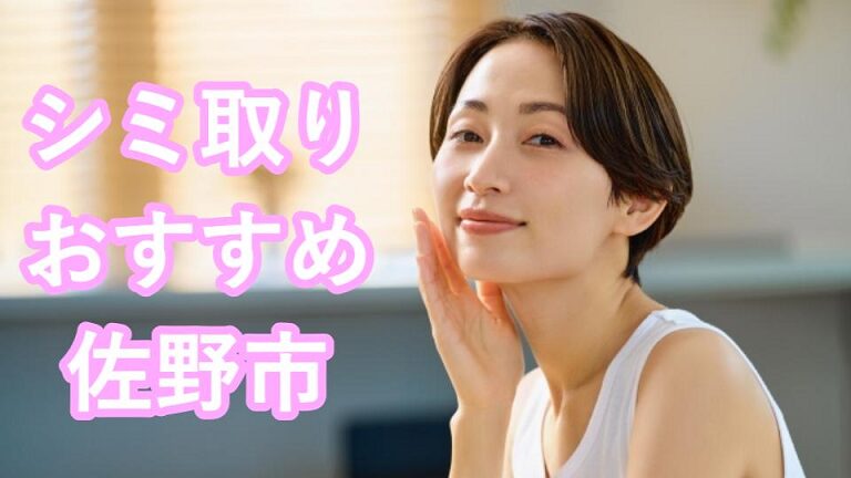 佐野市のシミ取り