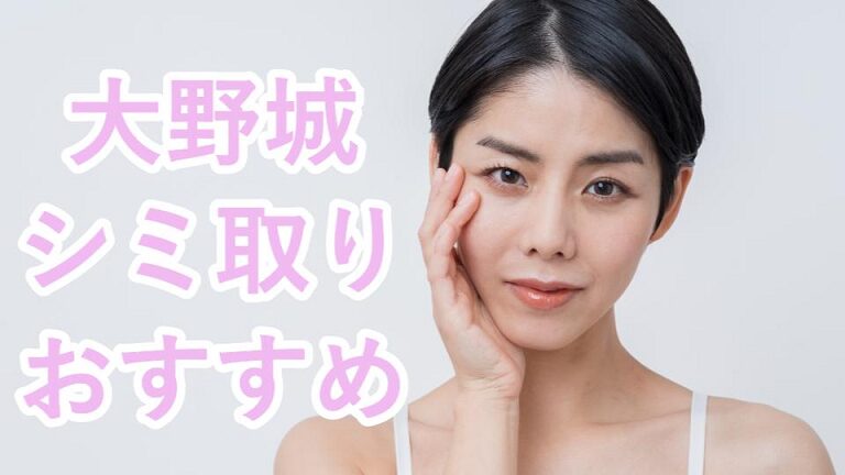 大野城市のシミ取り