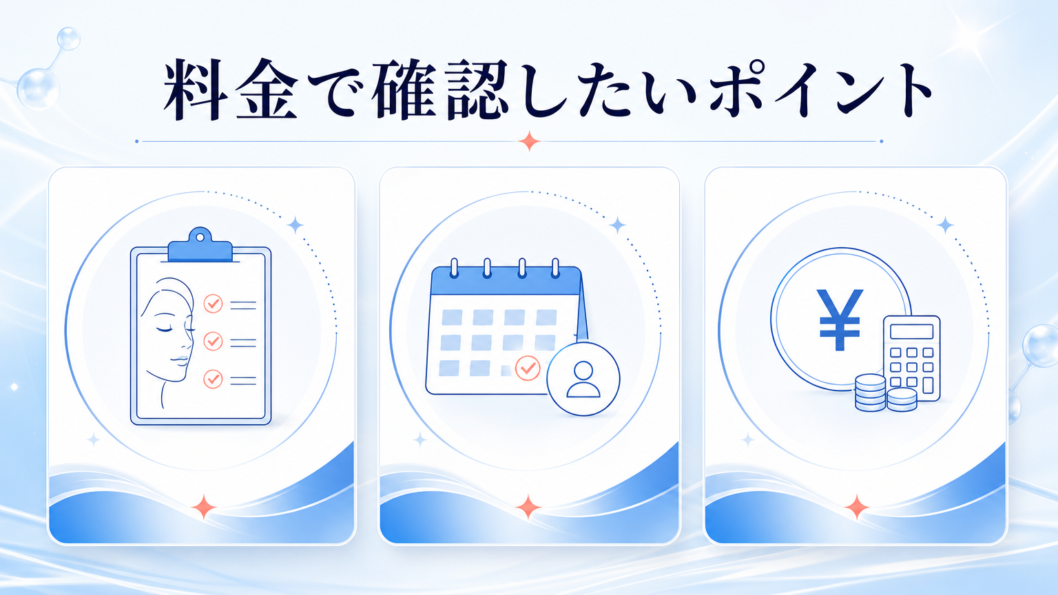 品川スキンクリニック梅田院の口コミ・シミ取り料金を調査の料金と施術を相談するイメージ
