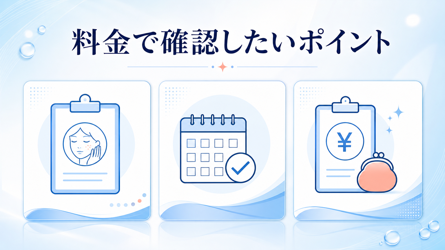 品川スキンクリニック福岡院の口コミ・シミ取り料金を調査の料金と施術を相談するイメージ
